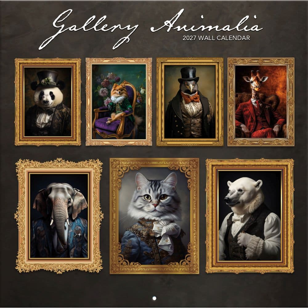 image Gallery Animalia 2027 Wall Calendar
