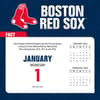 image MLB Boston Red Sox 2025 Desk Calendar First Alternate Image