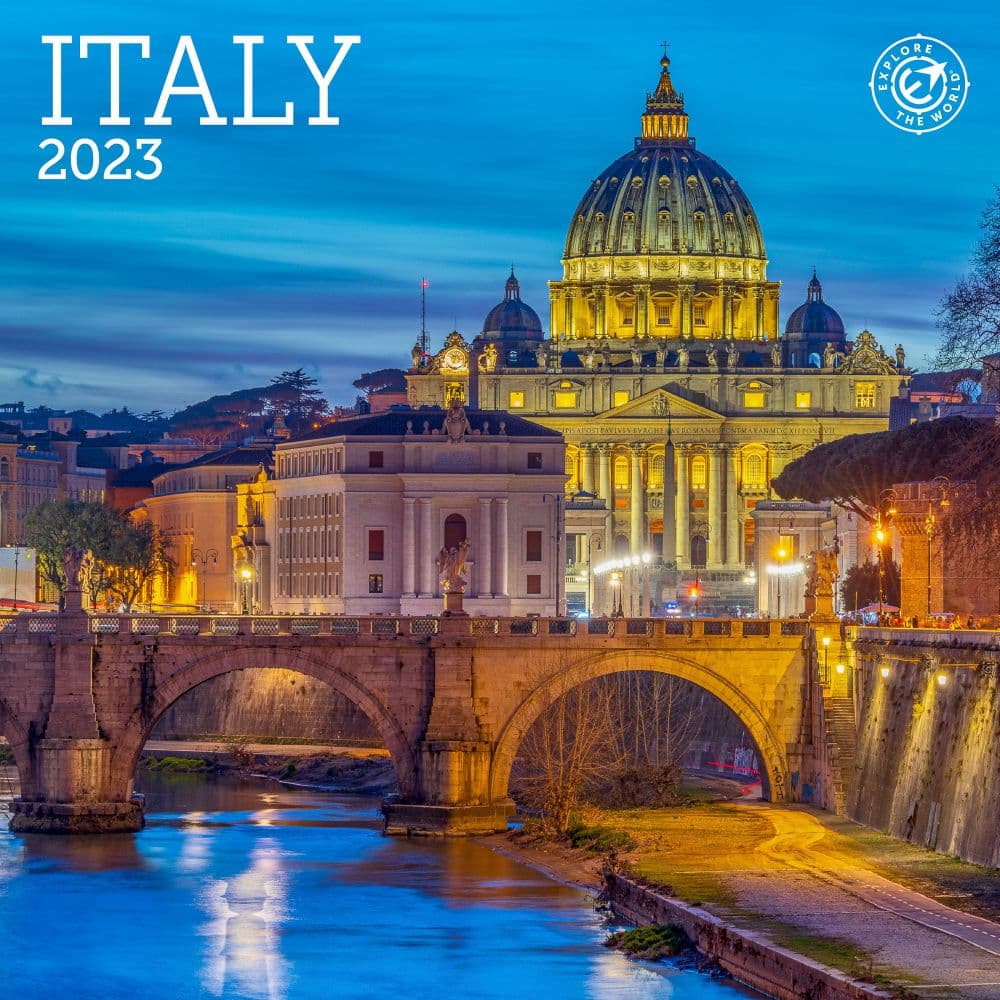 Italy 2023 Mini Wall Calendar