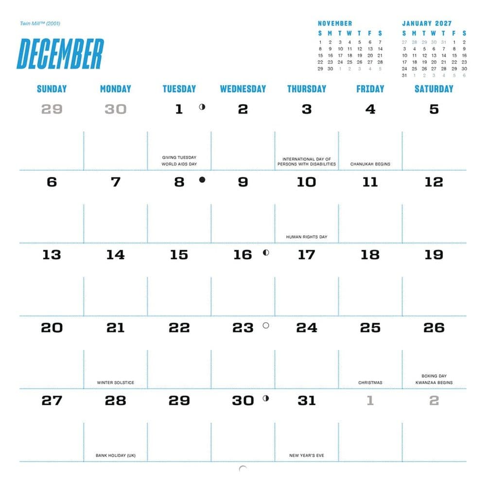 Hot Wheels Garage of Legends 2027 Wall Calendar First Alternate Image