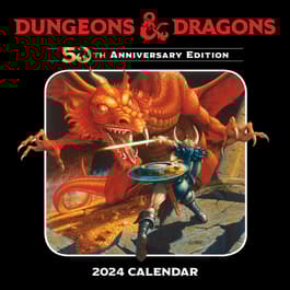 Dungeons and Dragons 2024 Wall Calendar