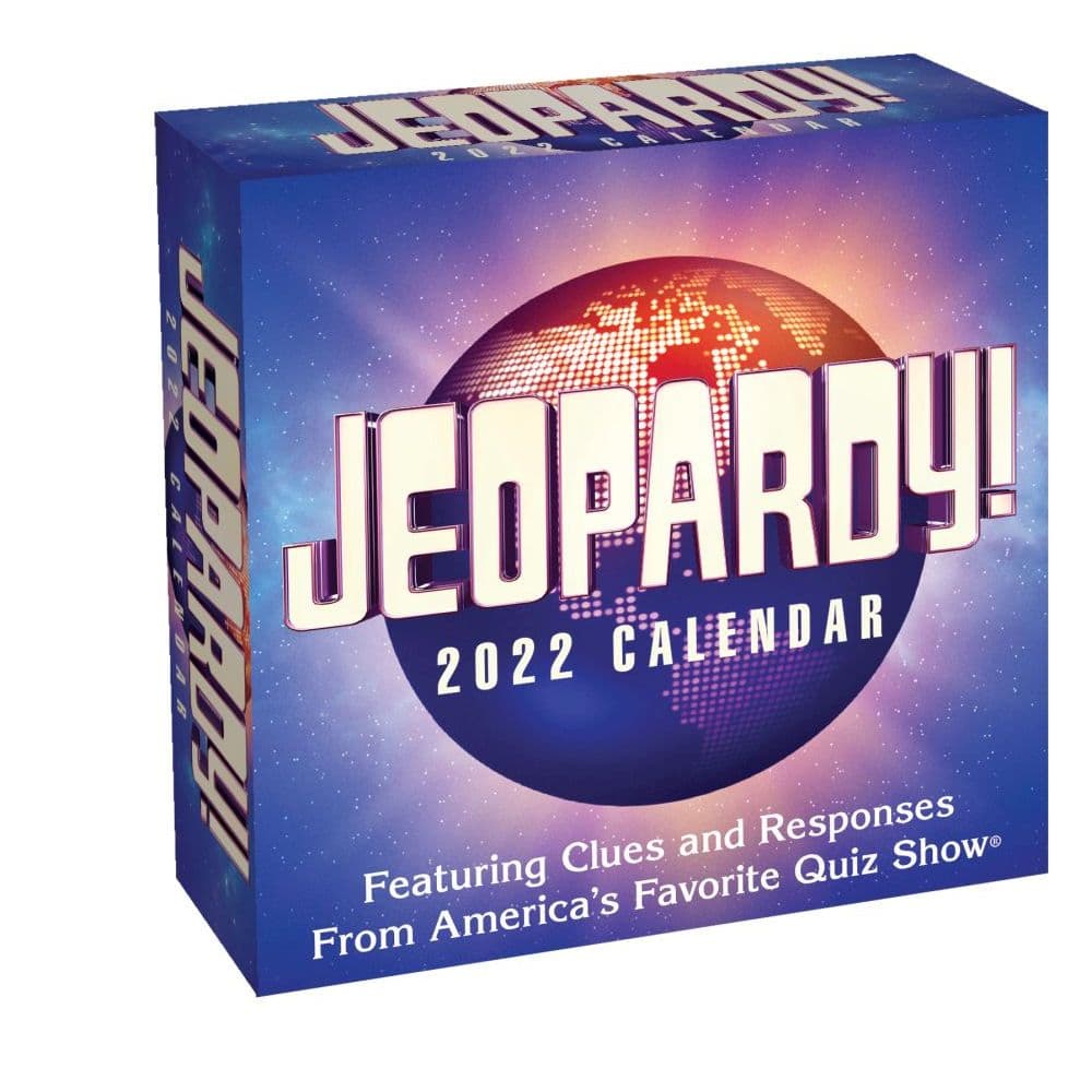 Jeopardy On Christmas Day 2022 Jeopardy! 2022 Day-To-Day Calendar - Calendars.com