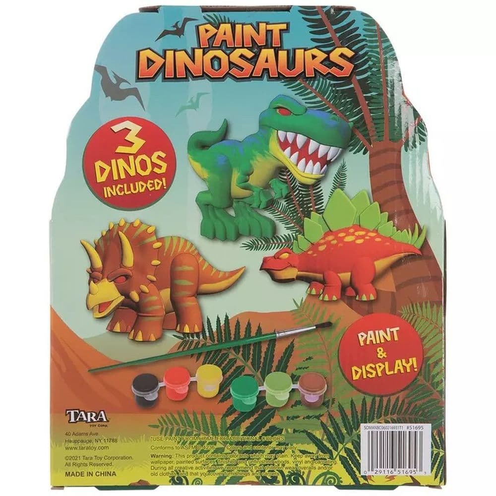 3 Dinosaurs Paint Set First Alternate Image