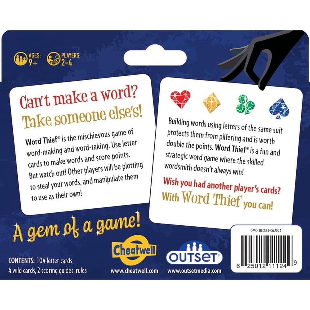 Word Thief Letter and Larceny Card Game First Alternate Image