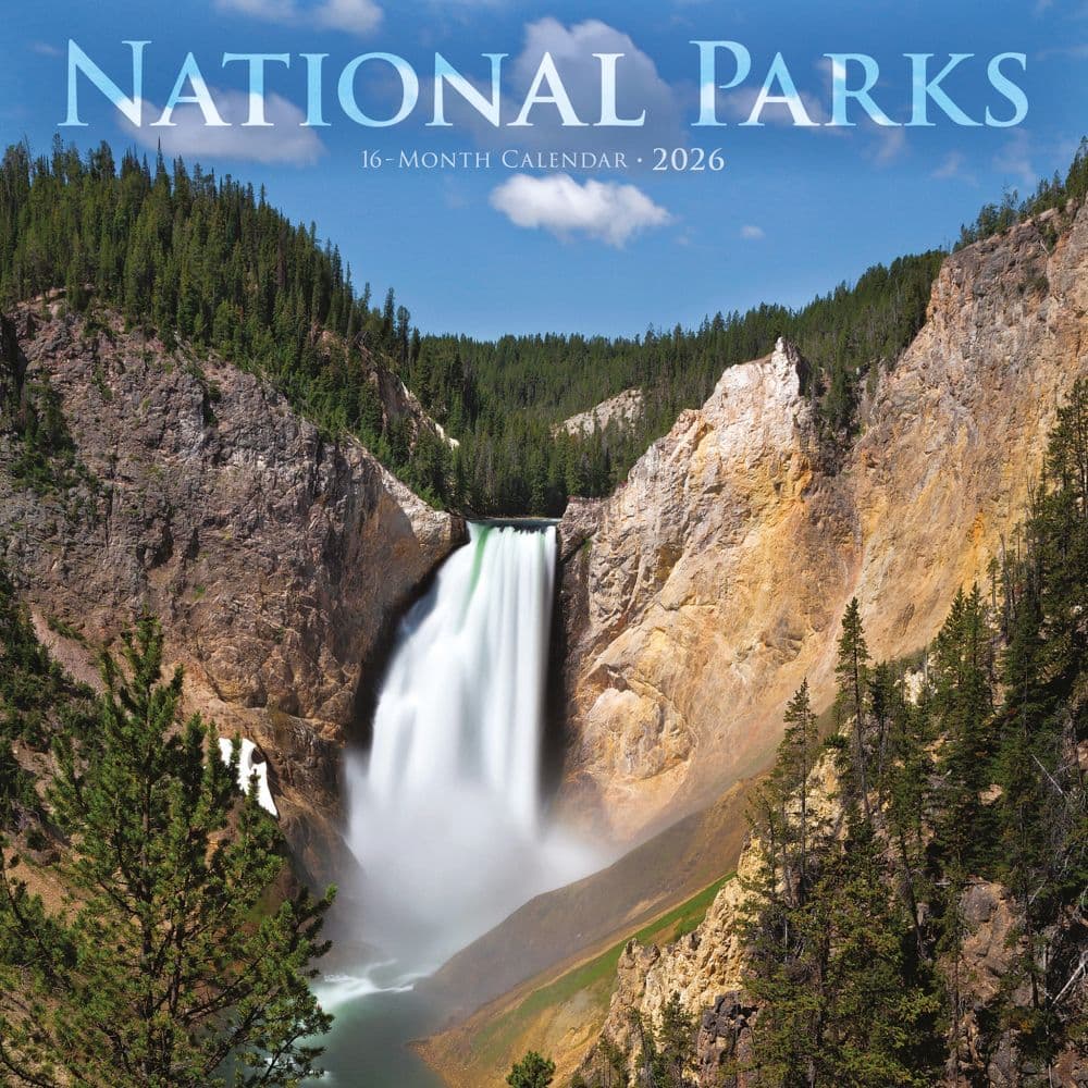National Parks 2026 Wall Calendar Main Image