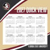 image Florida State Seminoles 2027 Desk Calendar Fourth Alternate Image