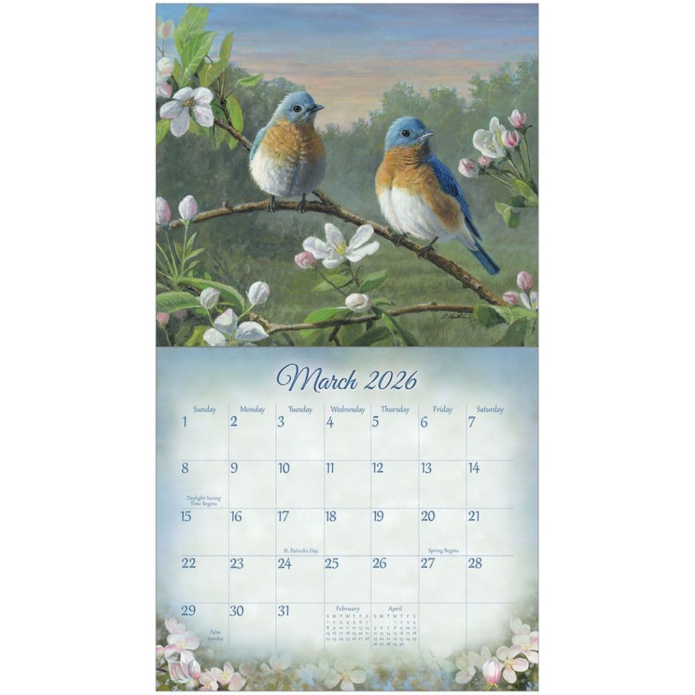 Songbirds by Hautman Brothers 2026 Mini Wall Calendar Second Alternate Image