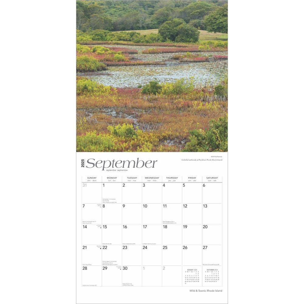 Rhode Island 2025 Wall Calendar Third Alternate Image width=&quot;1000&quot; height=&quot;1000&quot;