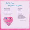 image To My Daughter With Love 2025 Mini Wall Calendar