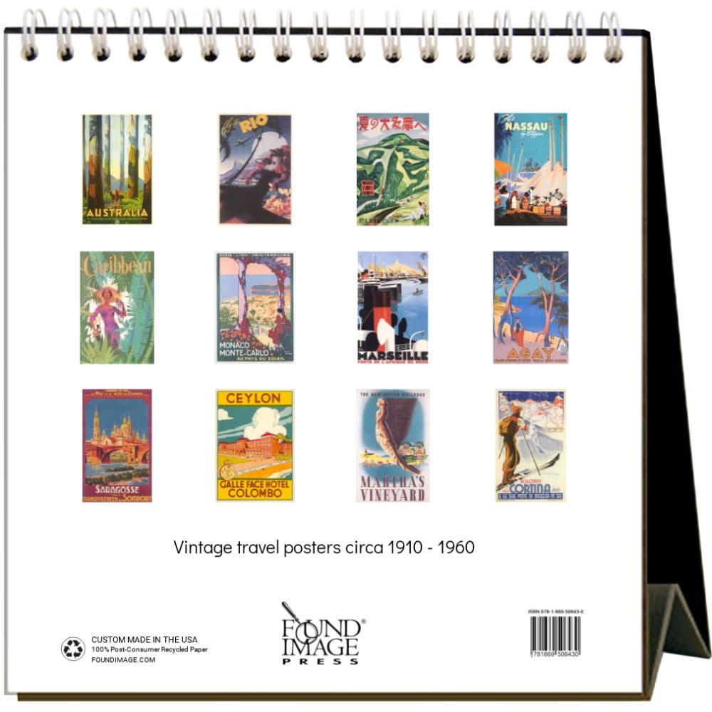 Around the World 2025 Easel Desk Calendar First Alternate Image width="1000" height="1000"