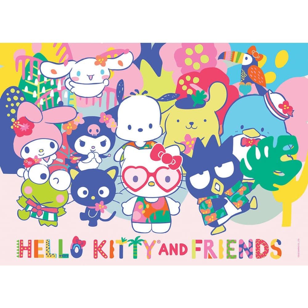 Hello Kitty Tropical 1000 Piece Puzzle First Alternate Image