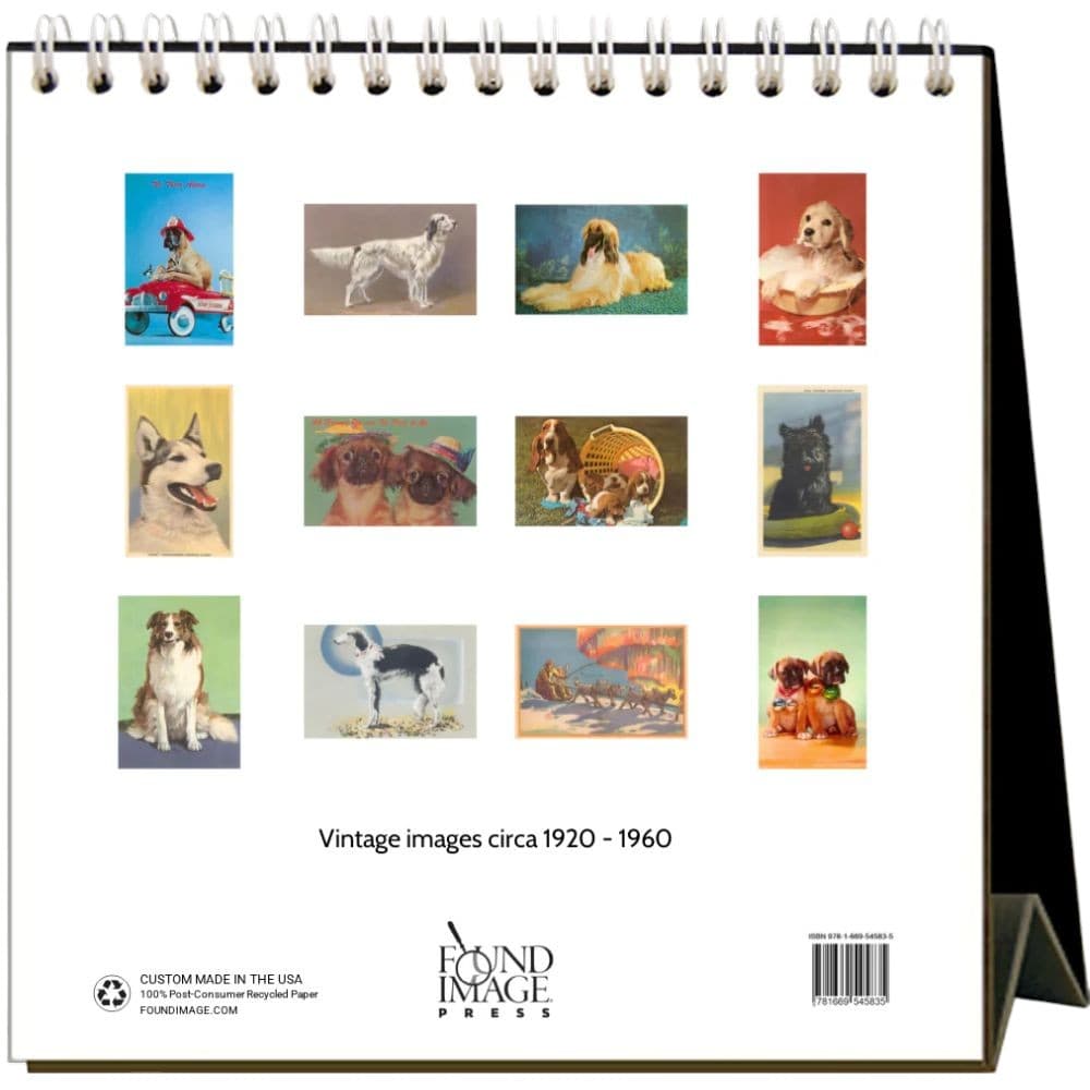 Dog Crazy 2026 Easel Desk Calendar First alternate Image