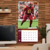 image NFL Washington Football Team 2025 Wall Calendar on a wall