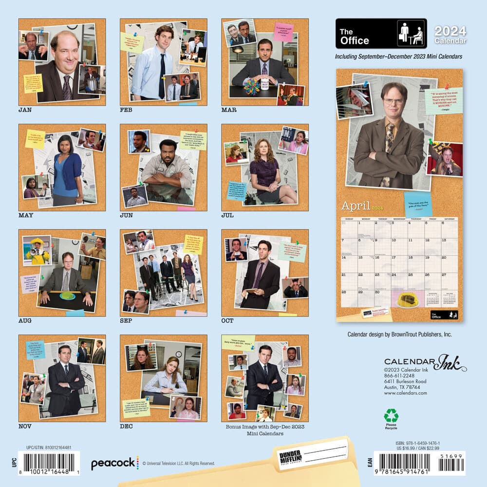 Office 2024 Wall Calendar