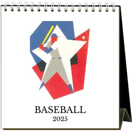 Vintage Baseball 2025 Easel Desk Calendar