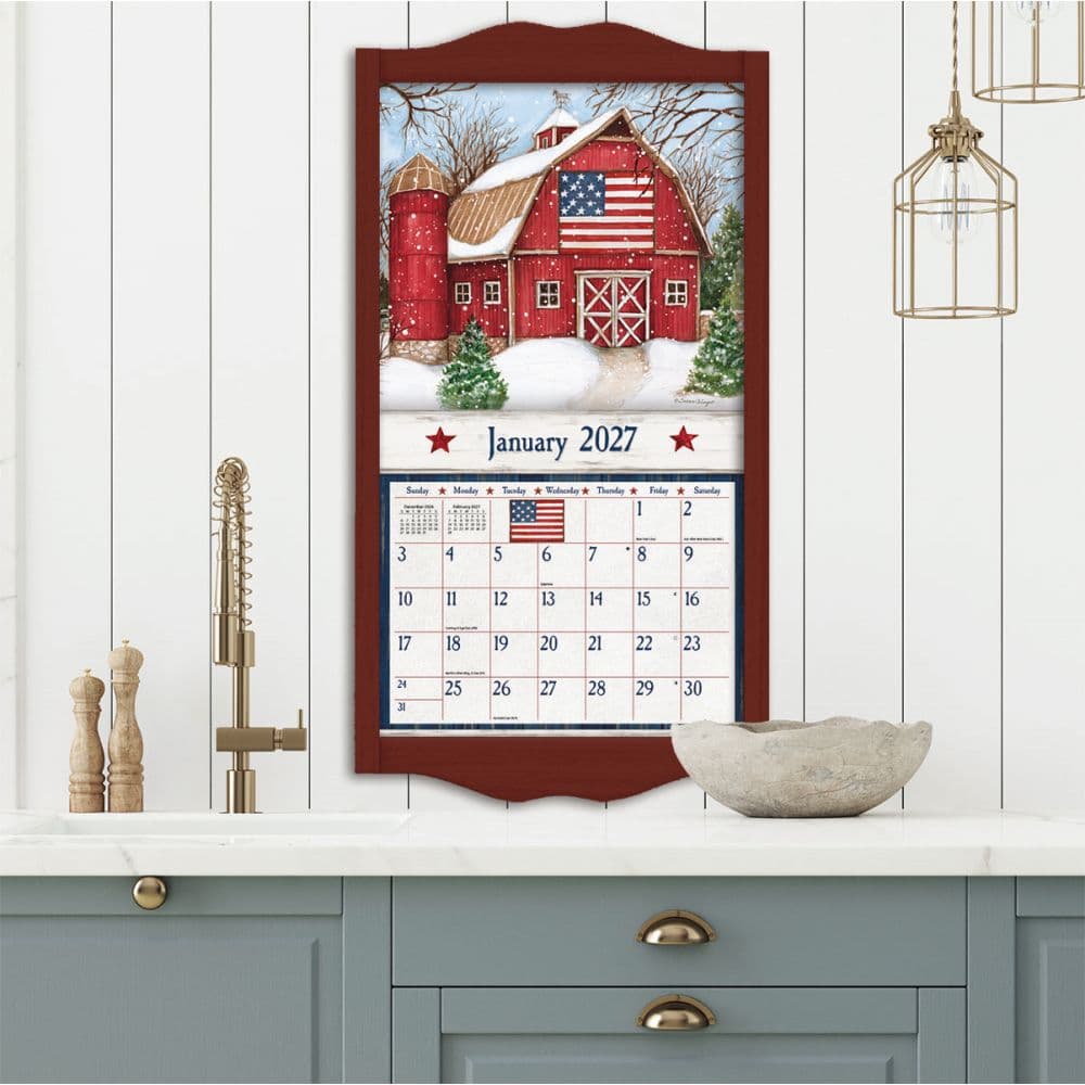 Old Glory 2027 Wall Calendar by Susan Winget Sixth Alternate Image