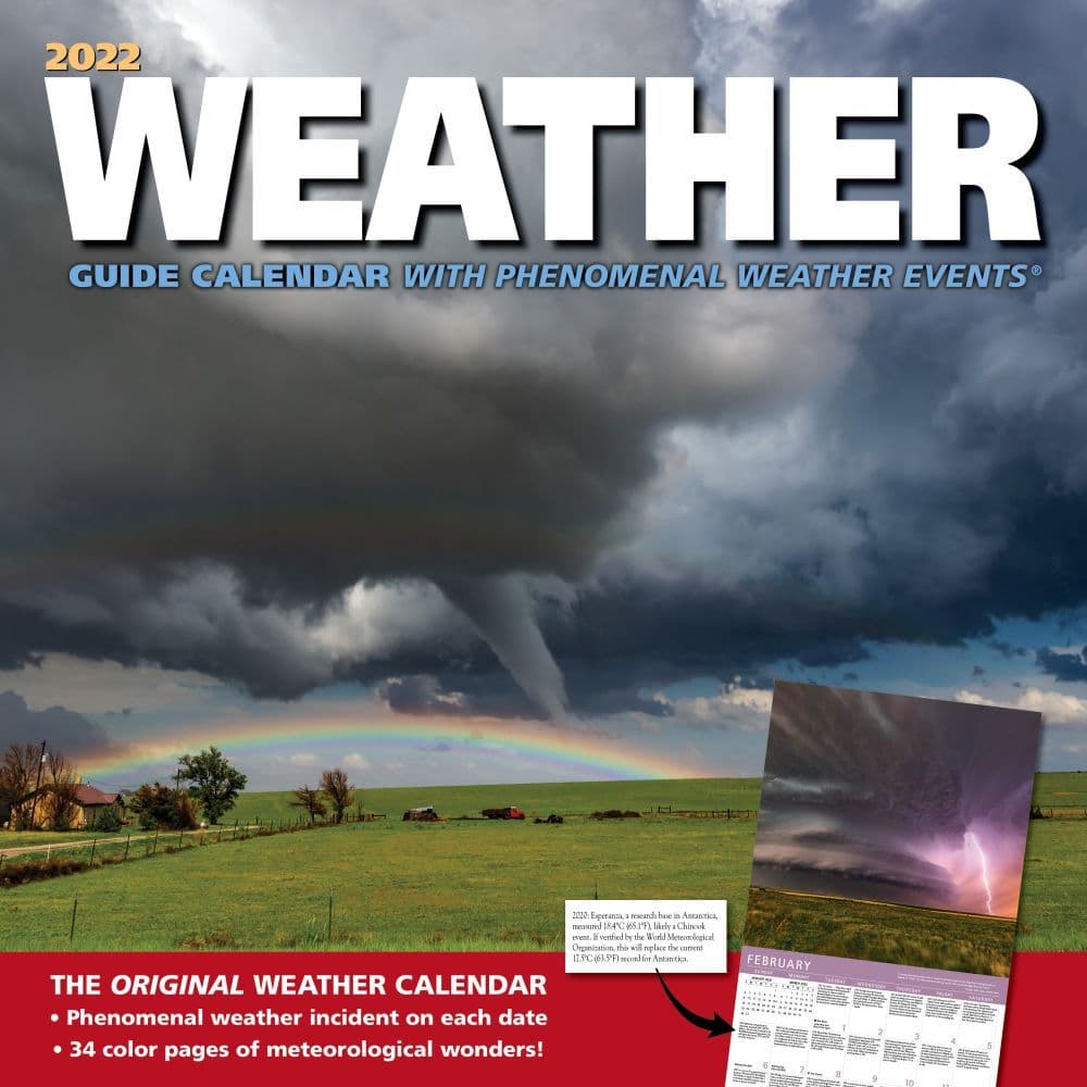 Weather Guide 2022 Wall Calendar - Calendars.com