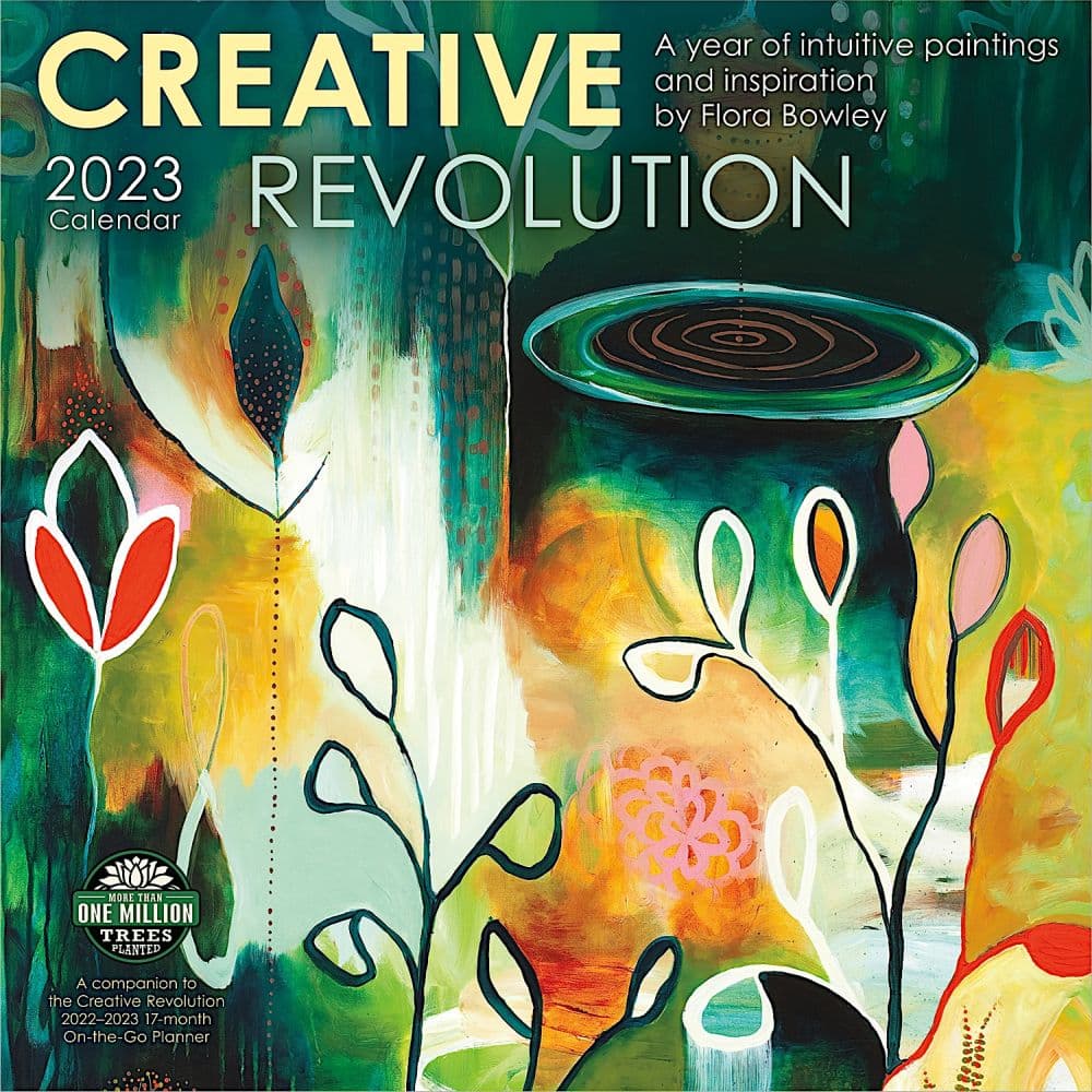 Creative Revolution 2023 Wall Calendar