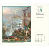 image Kinkade Painter of Light 2024 Desk Calendar Alternate Image 3 width=&quot;1000&quot; height=&quot;1000&quot;