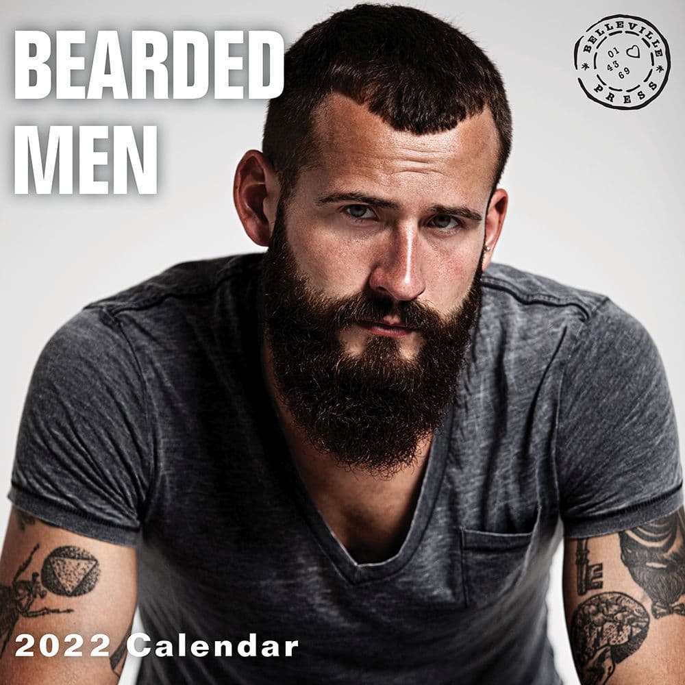 Bearded Men 2022 Wall Calendar