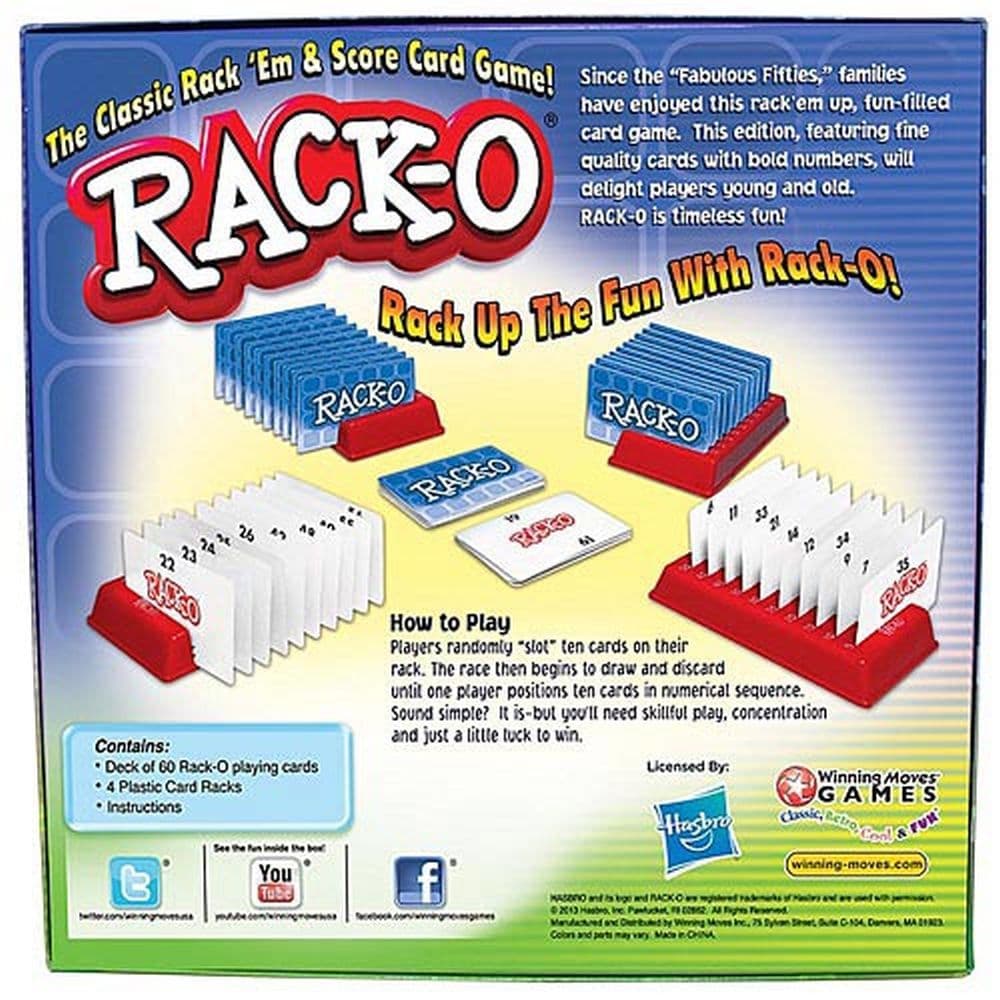 RackO Card Game