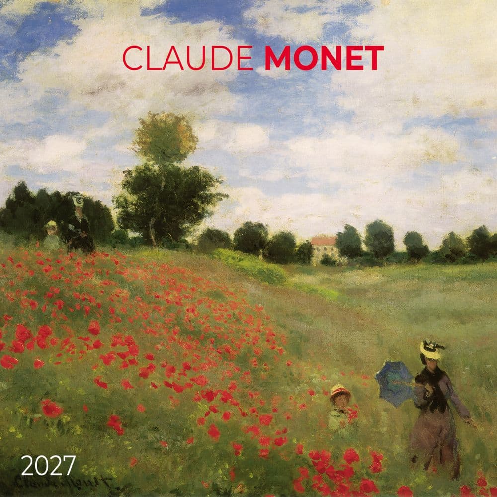image Claude Monet 2027 Wall Calendar Main Product Image