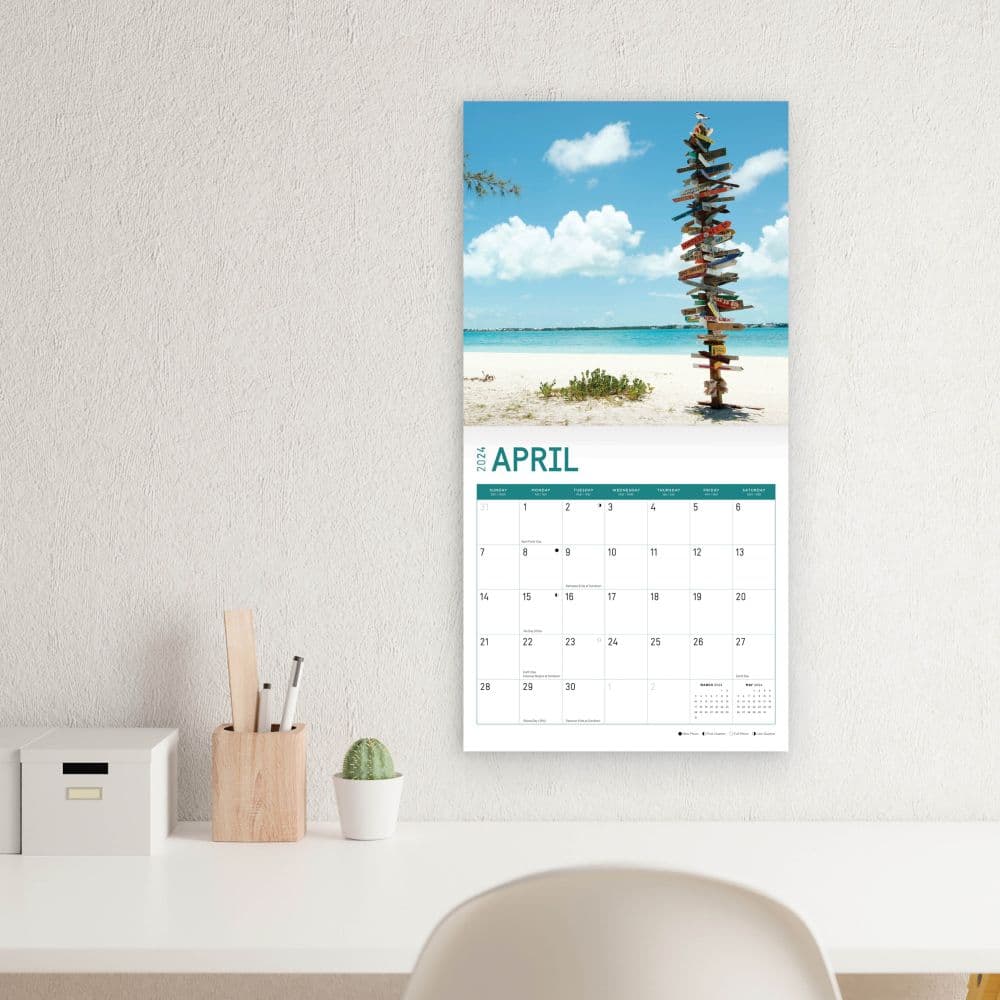 Bahamas 2024 Wall Calendar