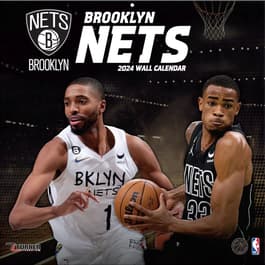 Brooklyn Nets 2024 Wall Calendar