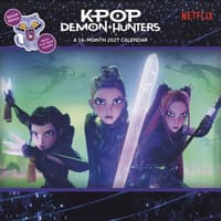 image Kpop Demon Hunters 2027 Wall Calendar Main Product Image