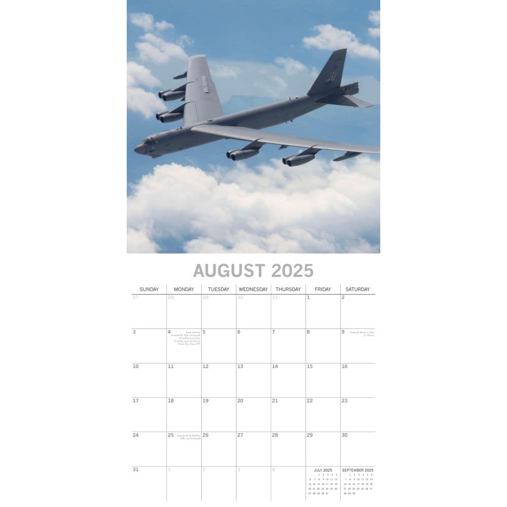 Warbirds 2025 Wall Calendar