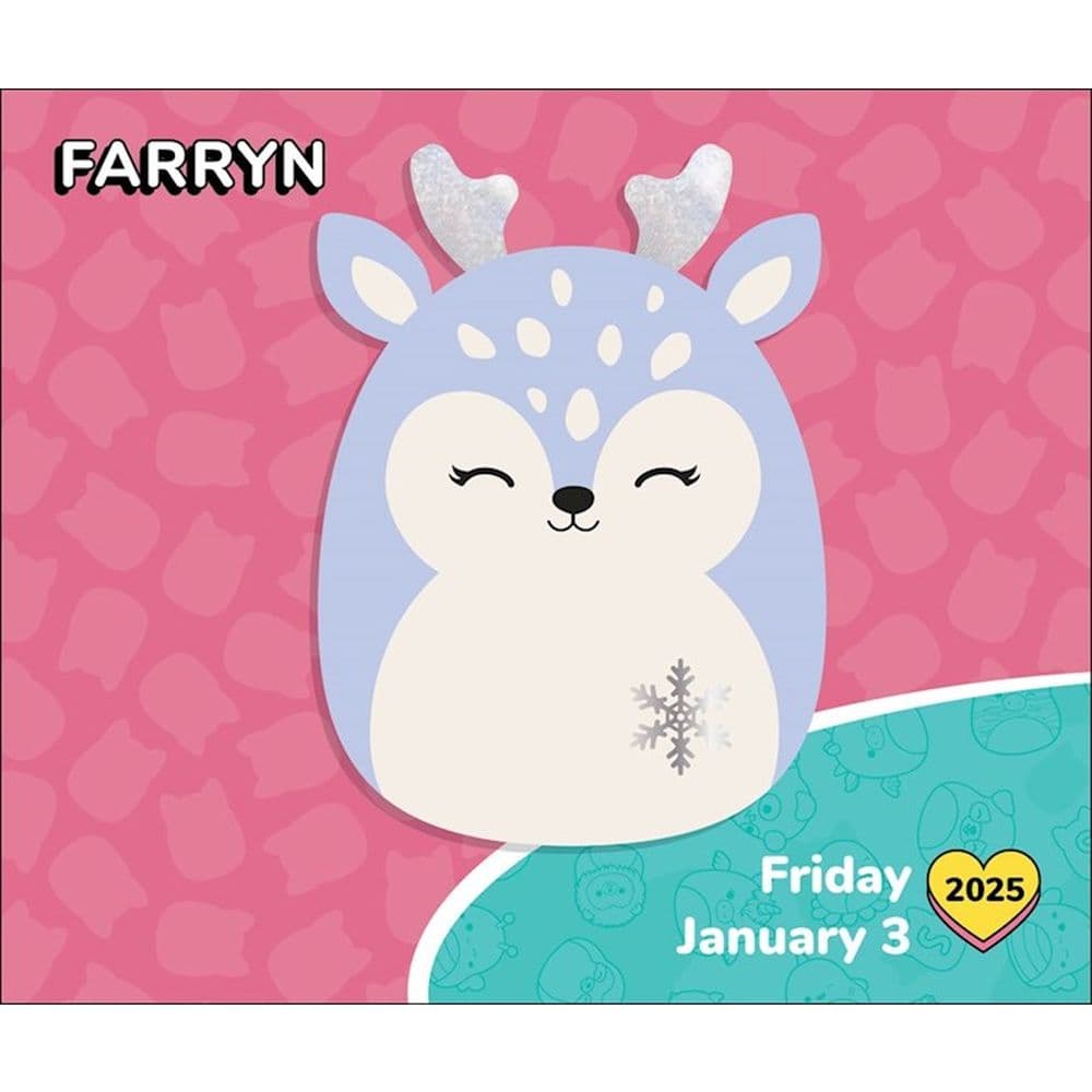 Squishmallows 2025 Desk Calendar