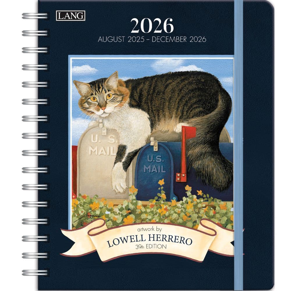 American Cat Deluxe 2026 Planner by Lowell Herrero