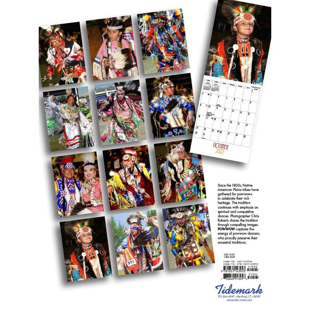 Pow Wow 2022 Wall Calendar - Calendars.com