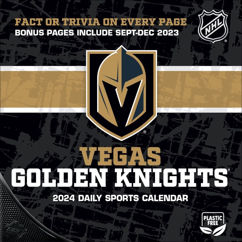 NHL Vegas Golden Knights 2024 Desk Calendar