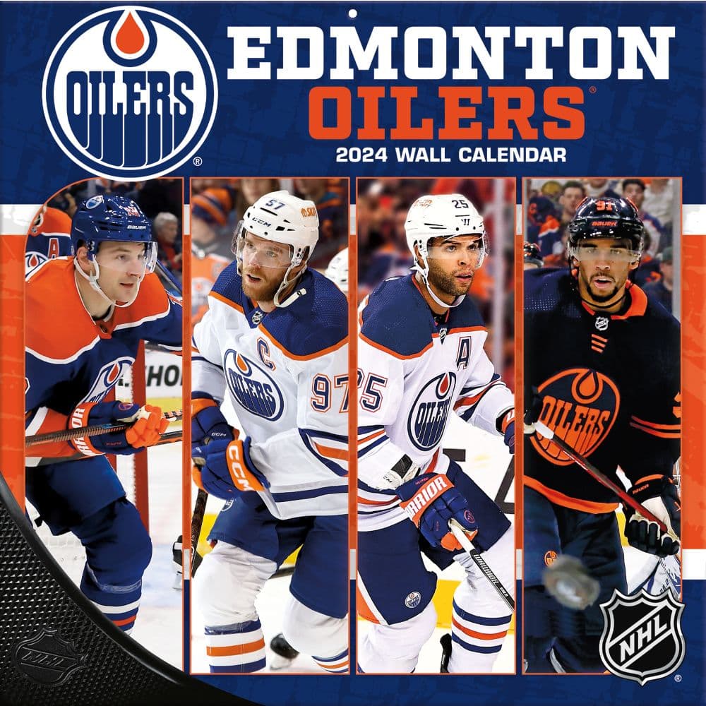 Edmonton Oilers 2024 Wall Calendar Main Product Image width=&quot;1000&quot; height=&quot;1000&quot;