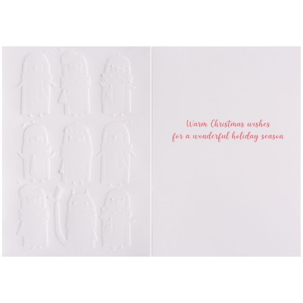 Penguins and Cat 8 Count Boxed Christmas Cards Second Alternate Image width="1000" height="1000"