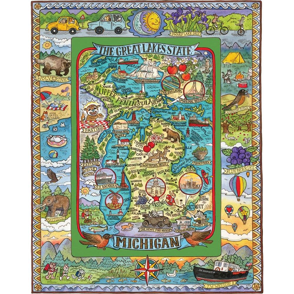 Michigan 1000 Piece Puzzle Main Image