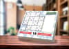 image Ultimate Sudoku 2024 Desk Calendar on a desk