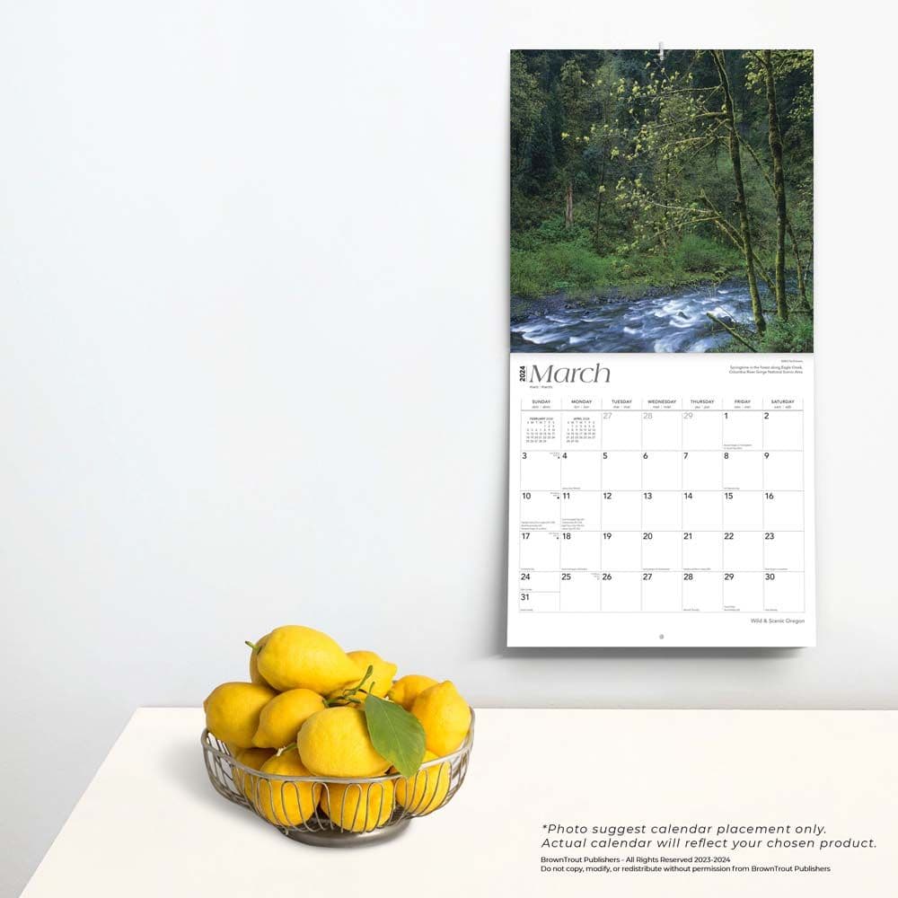 Oregon Wild and Scenic 2024 Wall Calendar Third Alternate  Image width=&quot;1000&quot; height=&quot;1000&quot;