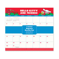 image Hello Kitty &amp; Friends Retro 2027 Magnetic Calendar Main Product Image