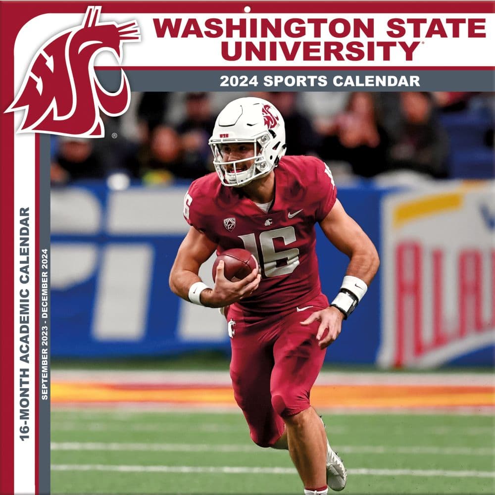 COL Washington State Cougars 2024 Wall Calendar