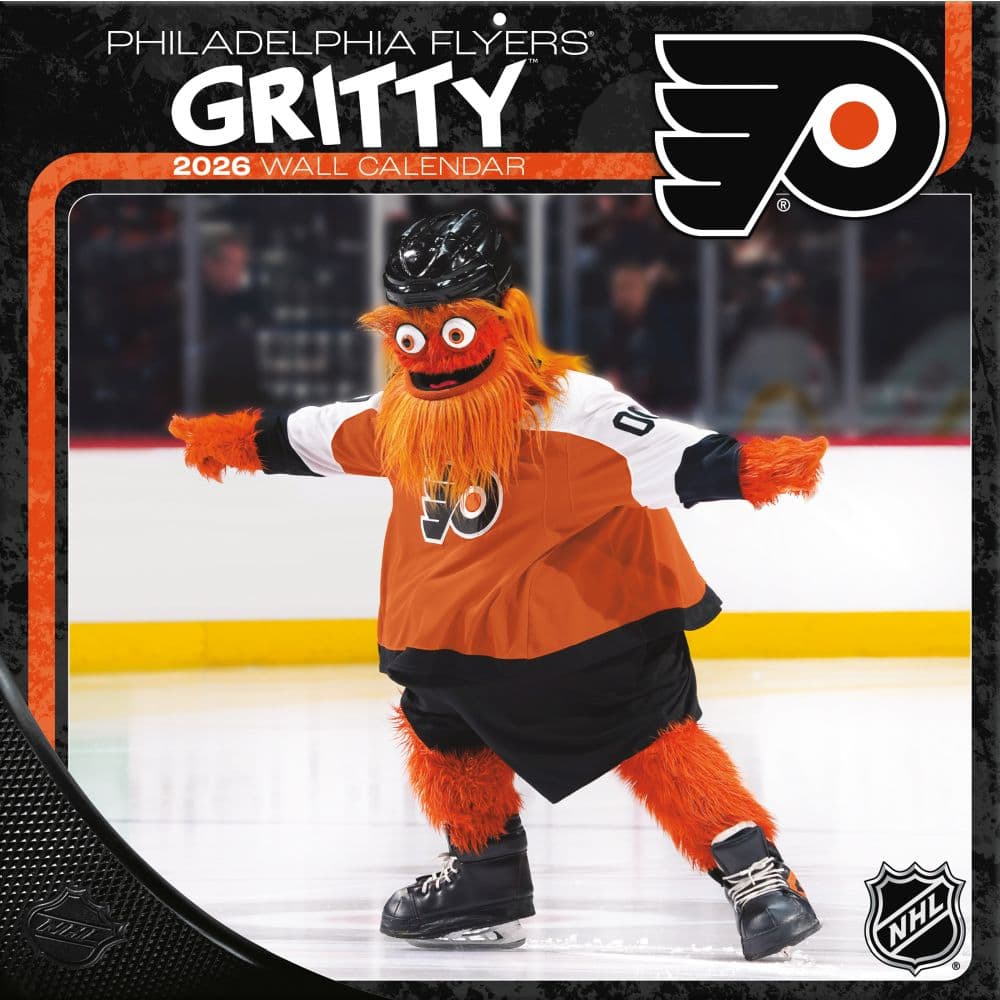 image NHL Gritty 2026 Wall Calendar