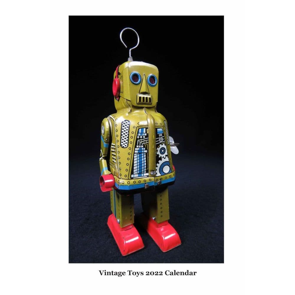 Vintage Toys 2022 Wall Calendar