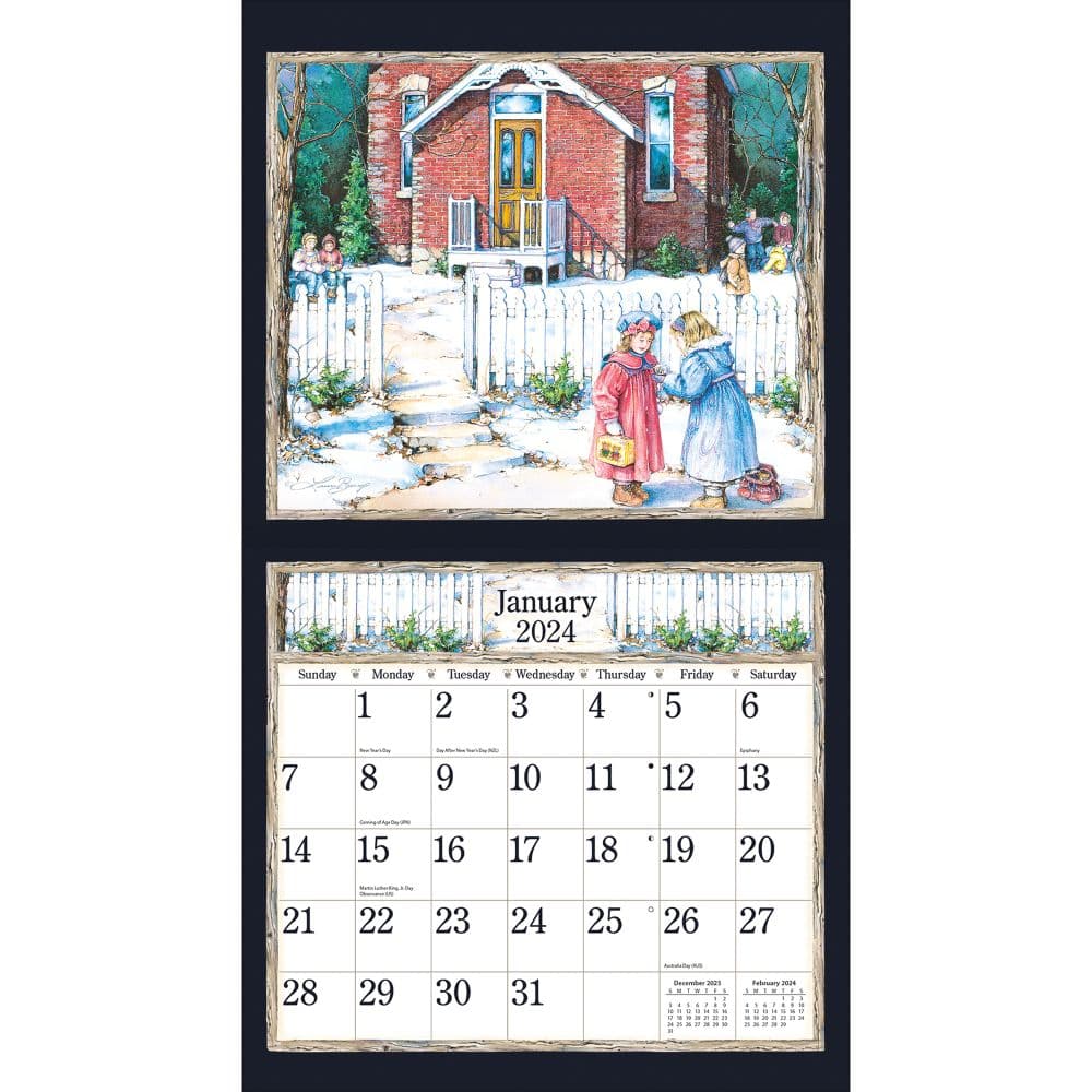 Country Welcome 2024 Wall Calendar Alternate Image 2