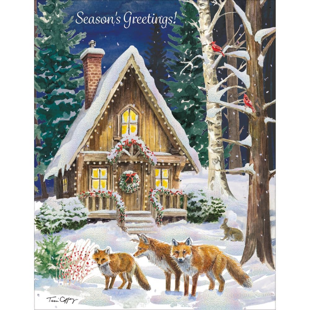 Winter Retreat Boxed Christmas Cards First Alternate Image