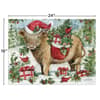 image Holiday Highland Cow 500 Piece Puzzle Fifth Alternate Image