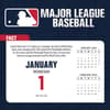 image MLB All Team 2025 Desk Calendar First Alternate Image