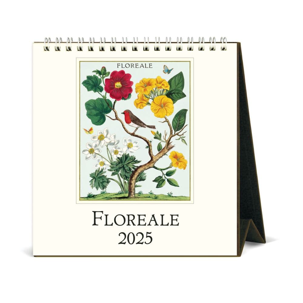 Floreale 2025 Easel Desk Calendar Main Image