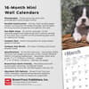 image Boston Terrier Puppies 2025 Mini Wall Calendar Fifth Alternate Image width=&quot;1000&quot; height=&quot;1000&quot;