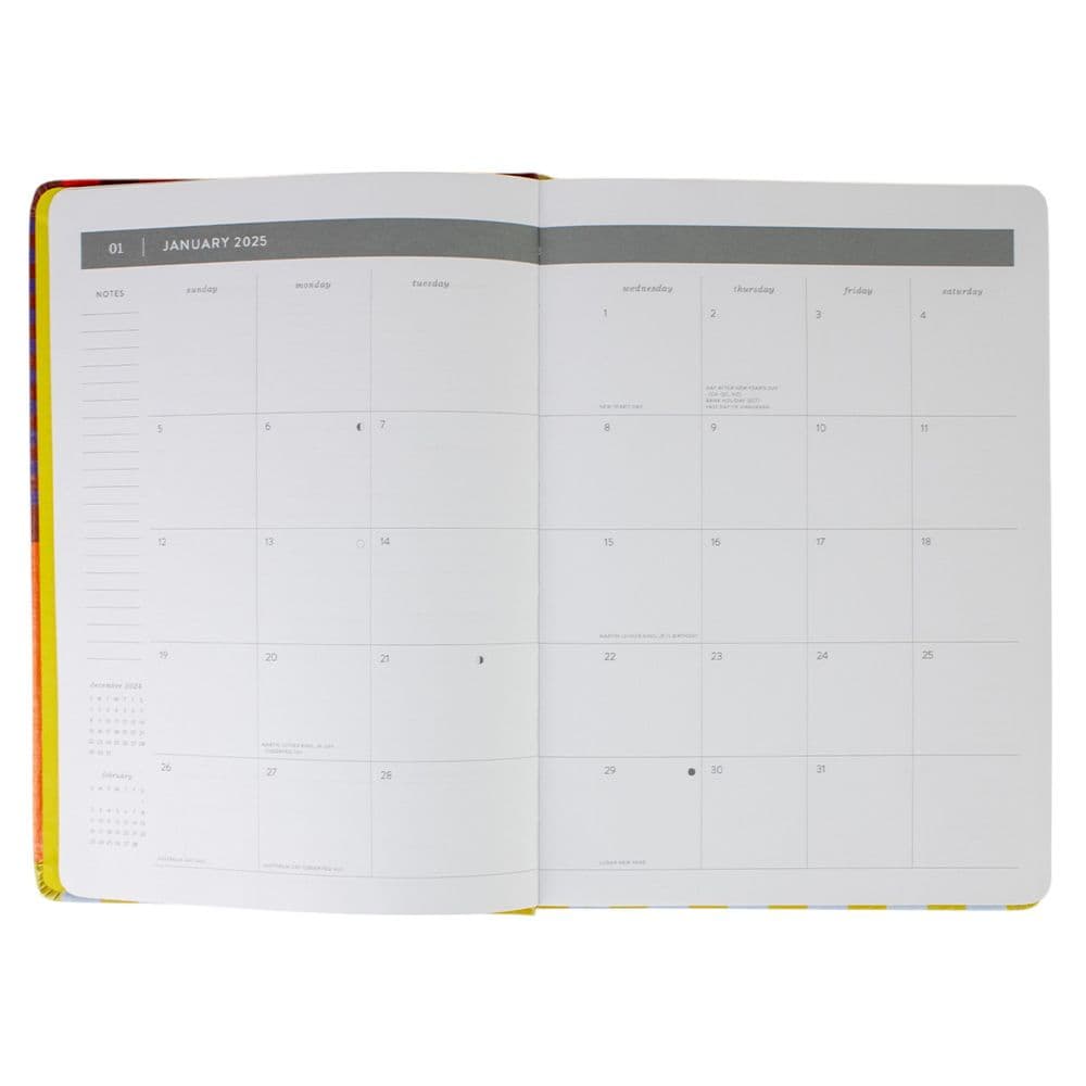 Modernist Monthly 2025 Planner Fourth Alternate Image